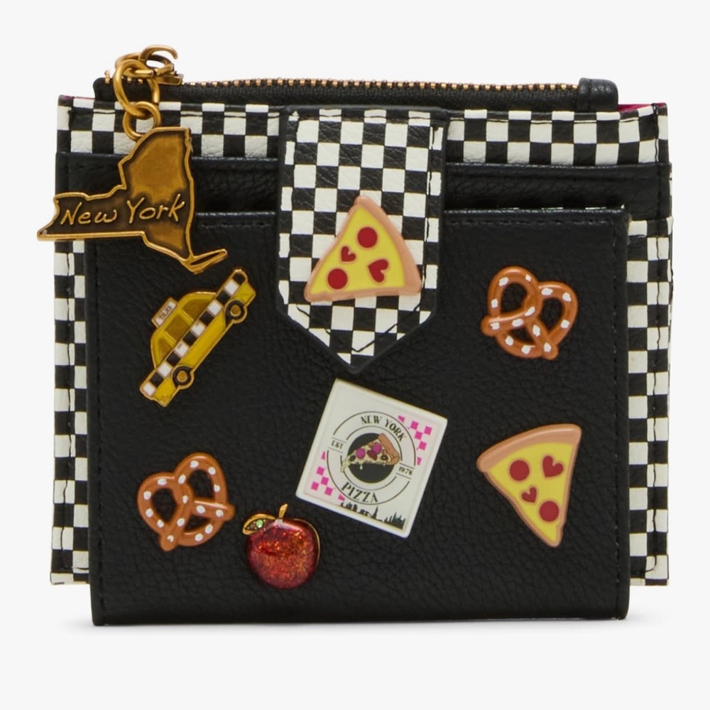 🆕 Betsey Johnson New Yawk Bifold Wallet